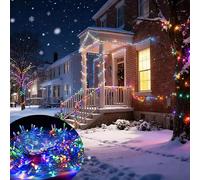 SAILUN LED Fairy String Lights, 80m 800 LEDs, Waterproof 8 Modes, Plug in Christmas Lights for Christmas Tree Xmas Halloween Parties Garden Patio Bedroom DIY Decorations, Multicolour