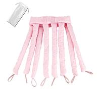 Sailunte Upgraded Heatless Curling Rod, Octopus Design Lazy Curling Rod, Soft No Heat Curling Rod Headband, Sleeping Hair Curler Set for Overnight Long Medium Hair Curler Hair Styling Tools(Pink)