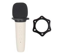 Saim Mic Anti-Rolling Ring 5pcs Microphone Protection Ring 38mm Handheld Microphone Rubber Anti Slip Shockproof Hexagonal Protection Rings - Black
