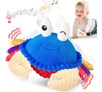 SAIMAND Sensory Baby Toys 6-12 Months, Musical Dancing Crawling Crab Toy
