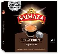 Saimaza Espresso, Extra Fuerte, Extra Strong Coffee, 20 capsules