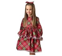 Saingace Girl Presents Yellow Spotty Dress Girls White Bridesmaid Dresses Baby Girl Witch Costume Girls Christmas Party Dress 9-10 Years Christmas for Baby Girls Baby Red Pyjamas