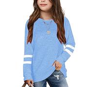 Saingace Kids Christmas with Lights Christmas Kids 3-4 Girls Tshirts 11-12 Years Boys Clothes 9-10 Years Girls Long Sleeve Tops 11-12 Years Graphic Design Boys Christmas for Kids Age 7-8 Girls Blue