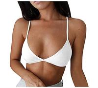Saingace Non Wired Support Bras for Women Sport Bra Women Silk Bras for Women Triangle Bralette Seamless Sleeping Bra Padded Bralette Lace Lounge Bra Cotton Sports Bras Women White
