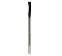 SAINO 20 x 0.7mm Triangular Easy Grip Ballpoint BLACK Pens Good Writing NON-DRY GUARANTEE