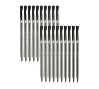 SAINO Trio+ Ballpoint Pens, BLACK, Fine Point (0.7mm), Pack of 20, Multipack, Perfect Trio Grip, Smooth Ball Pens, Ideal for School Home Office Use