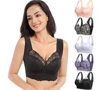 SAINR PrettyHealth Lymphvity Detoxification and Shaping & Powerful Lifting Bra, Shape Detox & Lifting Breast for Women (Black-B,L)