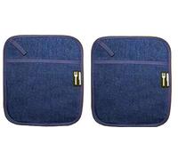 Sainsburys Pair of Ulster Weavers Blue Denim Oven Mitts/Gloves