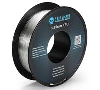 SainSmart 101-90-165 Clear Flexible TPU 3D Printing Filament, 1.75 mm, 0.8 kg, Dimensional Accuracy +/- 0.05 mm