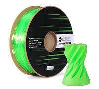 SainSmart High Fluidity Translucent TPU Filament 1.75 mm for High Speed Printing 500 mm/s, 1 kg, Green