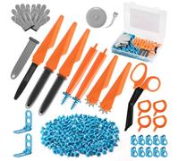SainSmart Jr. Cardboard Tools for Kids 228 PCS - Large Construction Kit for Group Play & Big Builds, STEM Craft Set with Safe Cutters, Tool Box, Ideal for Classrooms & Families Age 5+