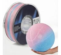 SainSmart PEBA High Rebound 90A Flexible Filament, 1KG (2.2lbs), Super TPU with 78% High Rebound, 20% Lighter & 2X Faster Printing, Nylon-Based Strength, Adjustable Flexibility, 1.75mm, Blue&Pink