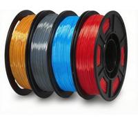 SainSmart Silk TPU Bundle 1.75mm, 250g x4, Gold, Silver, Blue, Red