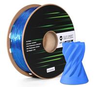 SainSmart TPU Filament 1.75mm, GT-3 Transparent Flexible 3D Printer Filament for High-Speed Printing 500mm/s, UV Resistant, High Flowability, 1KG Spool, Dimensional Accuracy +/- 0.04mm, Blue
