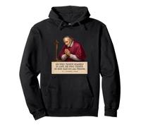 Saint Alphonsus Liguori Trust God Inspirational Quote Pullover Hoodie