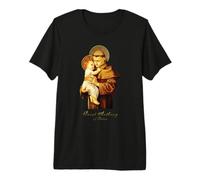 Saint Anthony of Padua Catholic Saint Premium T-Shirt