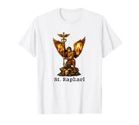 Saint Archangel Raphael Christian Art Faith T-Shirt