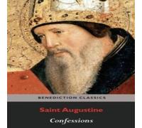 Saint Augustine Confessions Hardcover Book in White Saint Augustine White