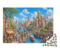 Saint Basil's Cathedra 1000 Piece Jigsaw Puzzle,Adults & Kids 14+,Home Wall Decor,Whimsical Challenge,Educational Toy,Premium Cardboard,Great Gifts,Stress Relief 52x38cm