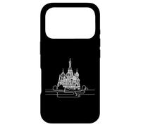 Saint Basils Cathedral One Line Art Moscow Russia Case for iPhone 17 Pro