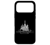 Saint Basils Cathedral One Line Art Moscow Russia Case for iPhone 17 Pro Max