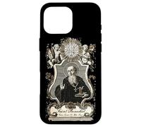 Saint Benedict Catholic Medal Gifts Case for iPhone 16 Pro Max