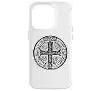 Saint Benedict Cross St. Benedict Medal Catholic Christian Case for iPhone 14 Pro