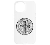Saint Benedict Cross St. Benedict Medal Catholic Christian Case for iPhone 15
