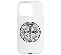 Saint Benedict Cross St. Benedict Medal Catholic Christian Case for iPhone 15 Pro Max