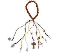 Saint Benedict Home Blessing Ornament | Fits on Your Door Handle | St. Benedict Medals and Crucifix Charms | Great Catholic Gift for Confirmation, Ordination, and Housewarming