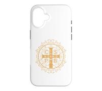 Saint Benedict Medal Catholic Image Case for iPhone 16
