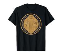 Saint Benedict Medal Design - St Benedict / San Benito T-Shirt