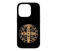Saint Benedict Medal PAX Peace and Protection Case for iPhone 14 Pro