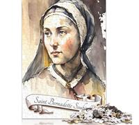 Saint Bernadette Soubirous Puzzles 500 Piece Puzzles for Teenagers Gifts Jigsaw Puzzles for Adults Educational Game Challenge Toy 500pcs (52x38cm)