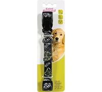 SAINT BERNARD Aroma Nylon Adjustable Collar for Small Pet 20 mm Blue/Yellow