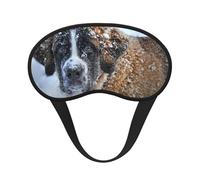 Saint Bernard Dog, Full Eye Covers Light Blocking Eye Masks Blackout Sleep Eye Muffs