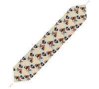 Saint Bernard Dog Funny Table Runner Dining Tables Covers