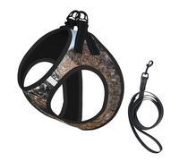 Saint Bernard Dog,Pet Harness,Adjustable Reflective Dog Harness,Pet Leash Vest,S