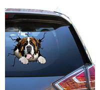 Saint Bernard Window Sticker St Bernard Car Decal Die Cut Garage Toys for Kids Automotive Decal