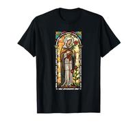 Saint Brigid Of Kildare Stained Glass T-Shirt