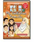 SAINT CATHERINE OF SIENA: CHILDREN EWTN MY CATHOLIC FAMILY DVD*Spanish & English Audio