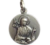 Saint Catherine of Siena Medal Solid Sterling Silver 925