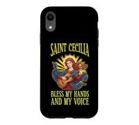 SAINT CECILIA BLESS MY HANDS AND MY VOICE Case for iPhone XR