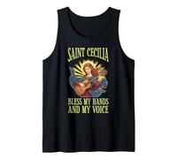 Saint Cecilia Bless My Hands and My Voice Tank Top