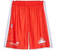 Saint Chamond Saint-Chamond Official 2019-2020 Children's Outdoor Basketball Shorts, Children's, SHORT_EXT_STCHAMOND, red, FR : XS (Taille Fabricant : 14 ans)