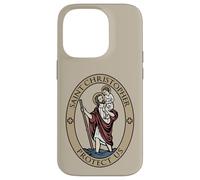 Saint Christopher Bearer of Christ Medal Case for iPhone 14 Pro