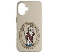 Saint Christopher Bearer of Christ Medal Case for iPhone 16
