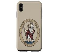 Saint Christopher Bearer of Christ Medal Case for iPhone XS Max