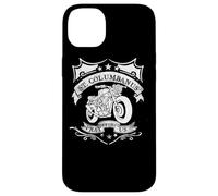 Saint Columbanus Patron of Motorcyclists Vintage Motorcycles Case for iPhone 14 Plus