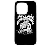Saint Columbanus Patron of Motorcyclists Vintage Motorcycles Case for iPhone 15 Pro